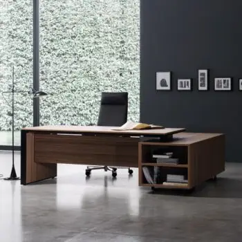 Modern Executive Office Desk Set – Sleek Design for Managers